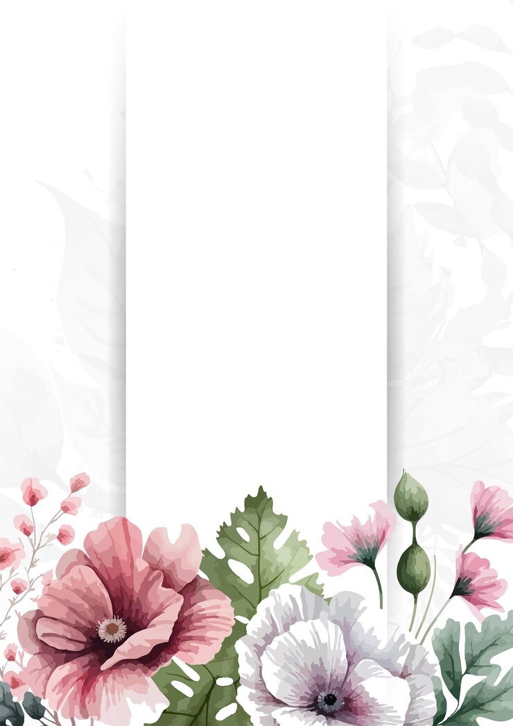 Vector kleurrijke kleurrijke bloemen vector mooie gouden bloemen lijnkunst op trouwkaart sjabloon waterverf