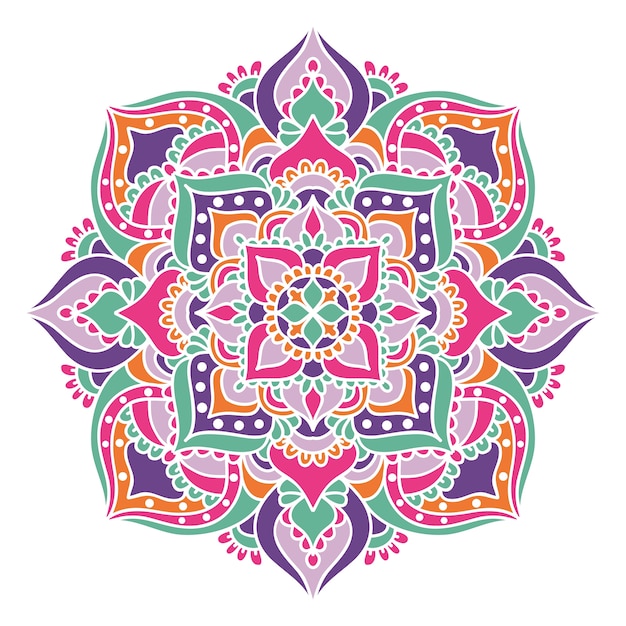 Kleurrijke mandala