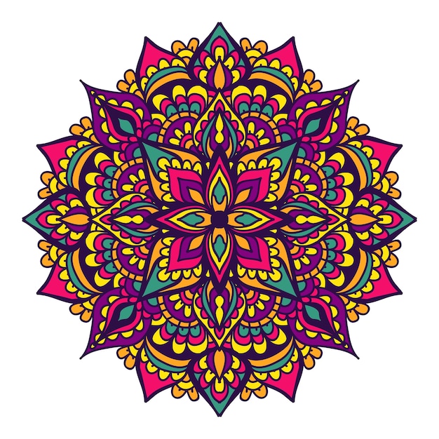 Vector kleurrijke mandala