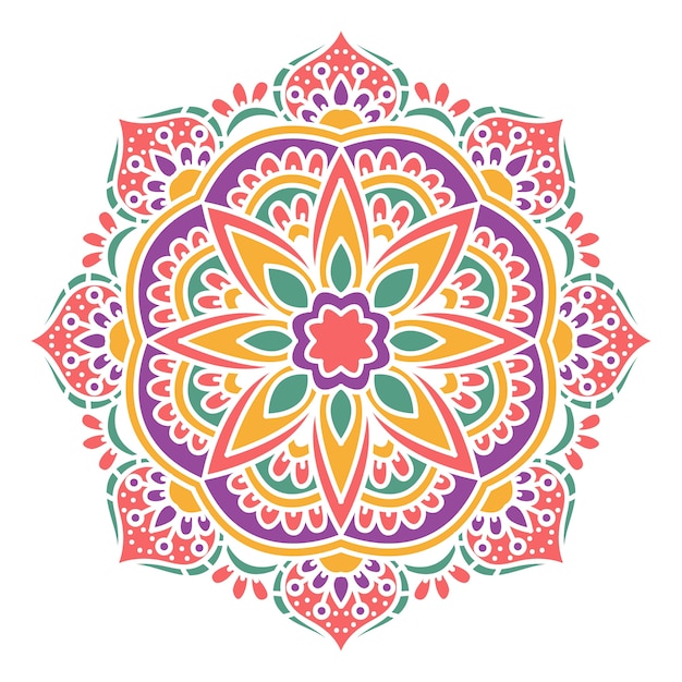 Kleurrijke mandala