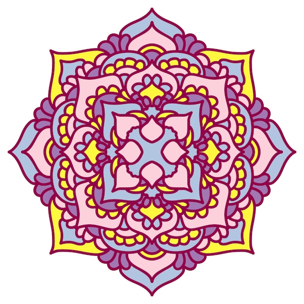 Kleurrijke mandala