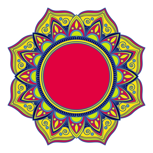 Kleurrijke mandala