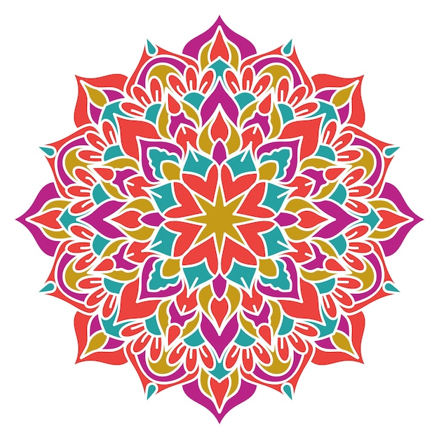 Kleurrijke mandala