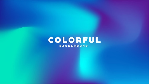 Kleurrijke moderne abstracte achtergrond met neongradiënt dynamische kleurstroom poster banner vector