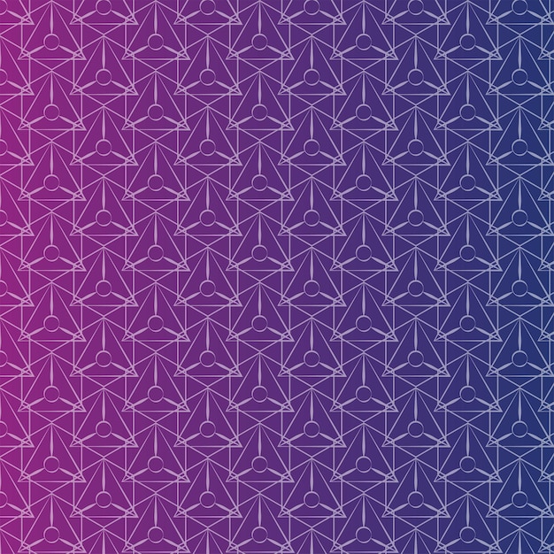 Vector kleurrijke naadloze geometrische minimalistische patronen achtergrond. abstract patroonontwerp.