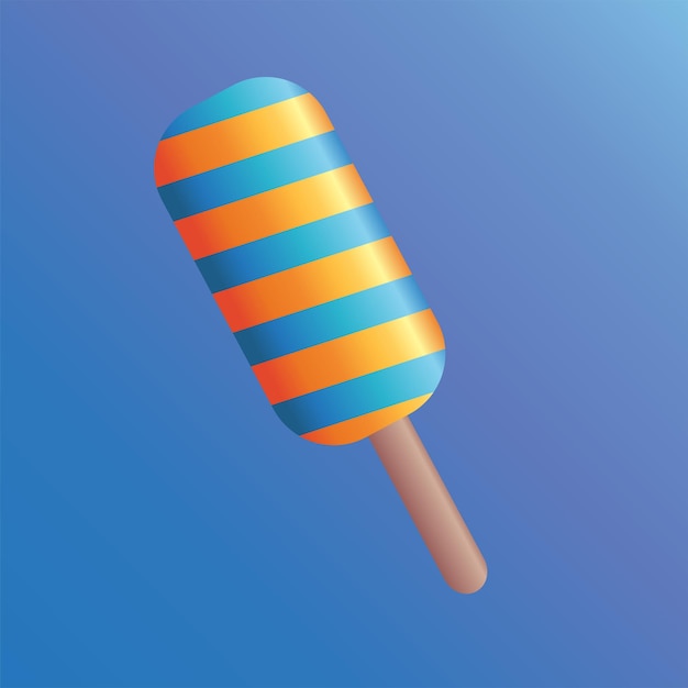 kleurrijke popsicle ijs stok achtergrond afbeelding