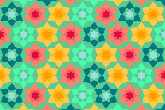 kleurrijke stijlvolle en unieke patroonachtergrond
