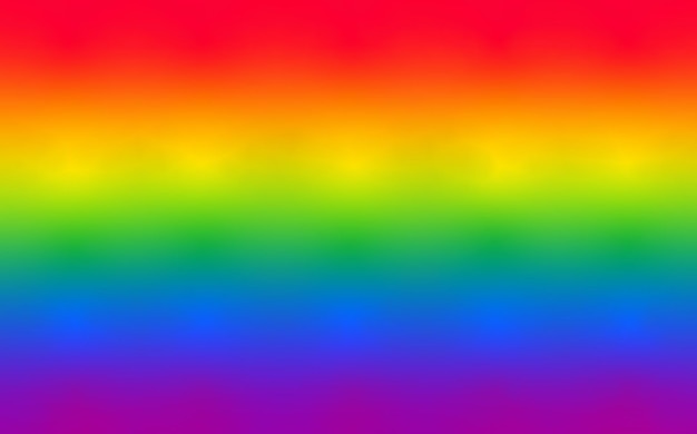 Vector kleurrijke vrije vorm gradiënt achtergrondtrots vlag lgbt-kleuren