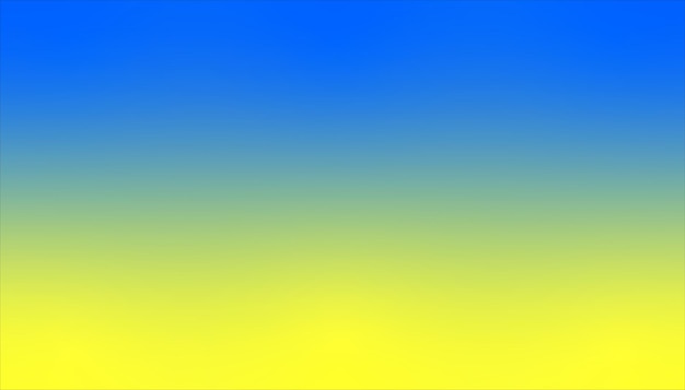 Kleurrijke vrije vorm gradiëntachtergrond Vlag van Oekraïne Vectorillustratie