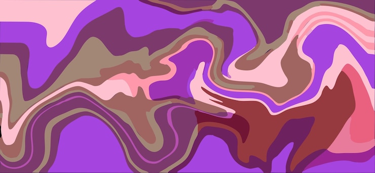 Vector kleurrijke zoete vloeistoffen kunst achtergrond