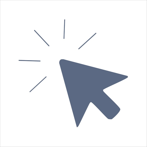 klik op icoon knop symbool wijzer tik op muis pijl interface cursor hand ontwerp grafisch