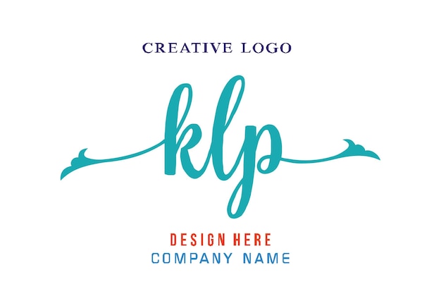 Надпись KLP, идеально подходит для логотипов компаний, офисов, кампусов, школ, религиозного образования.