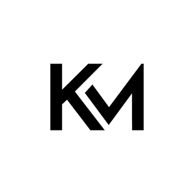 km logo