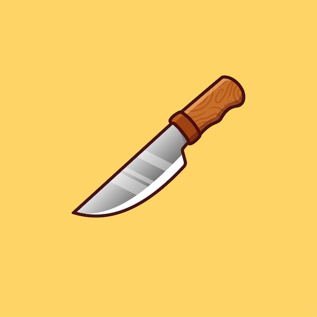 knife cartoon illustration