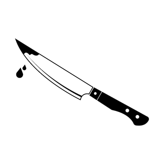 Vector knife icon illustration vector