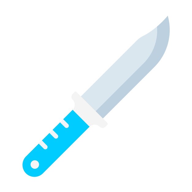 Vettore stile dell'icona del coltello