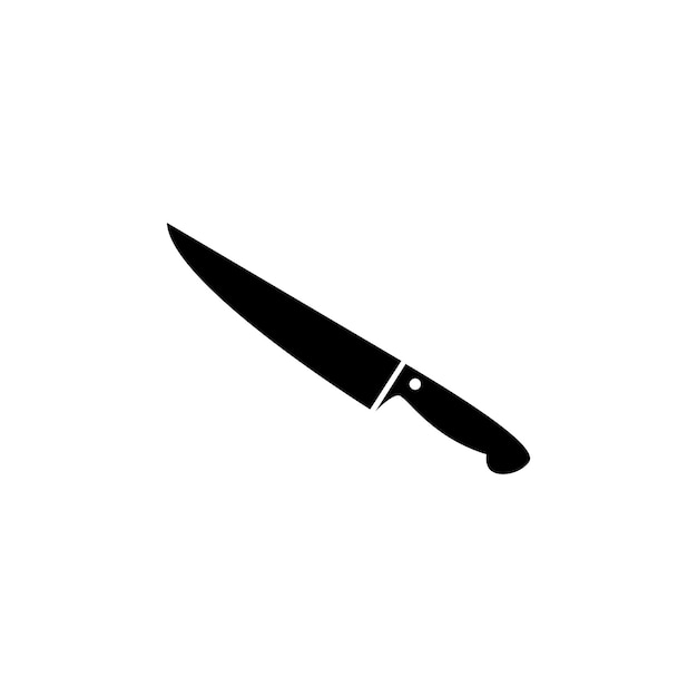 Vector knife icon template vector