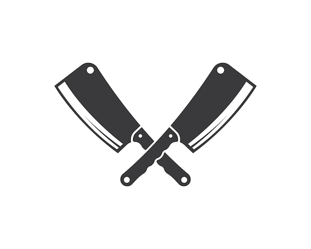 Disegno dell'illustrazione di vettore dell'icona del coltello
