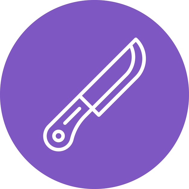 Knife vector icoontje illustratie van Homeware icoonset