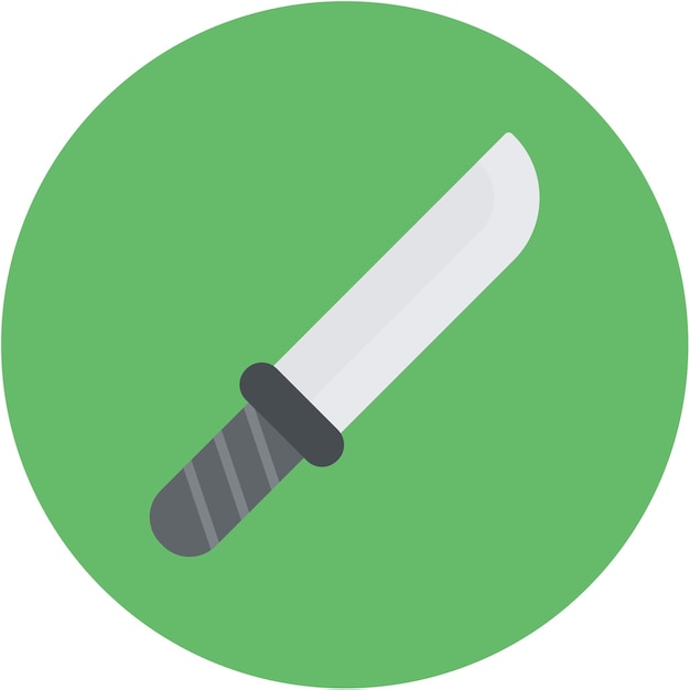 Knife vector illustratie stijl