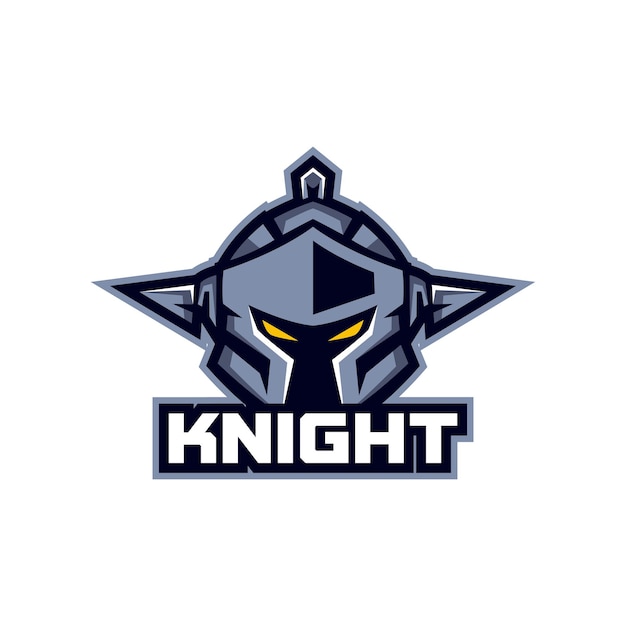 Vector knight esports logo templates