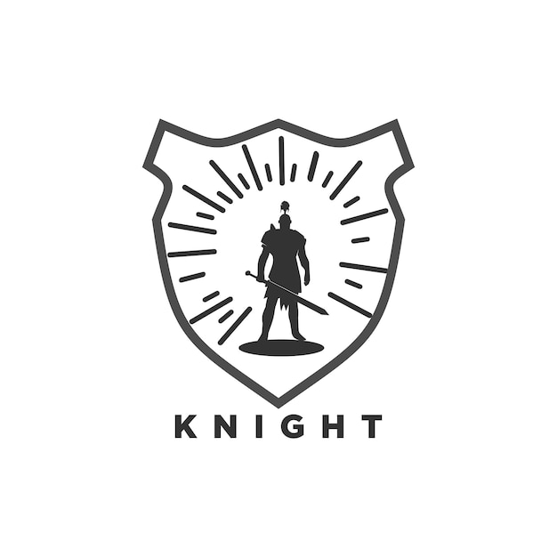 Knight Logo Illustrations warrior symbol