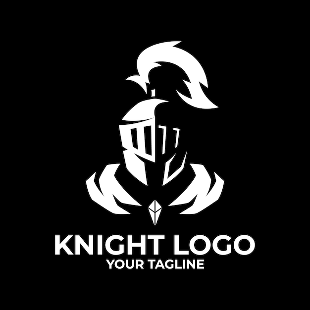 Knight Logo sjablonen