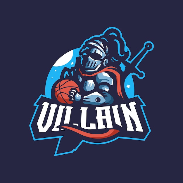 Knight mascot logo