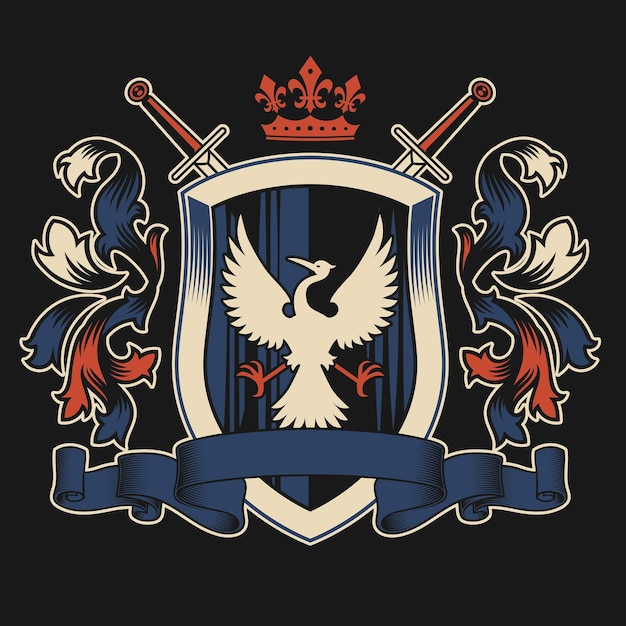 Knight Medieval Shirt Crest Design