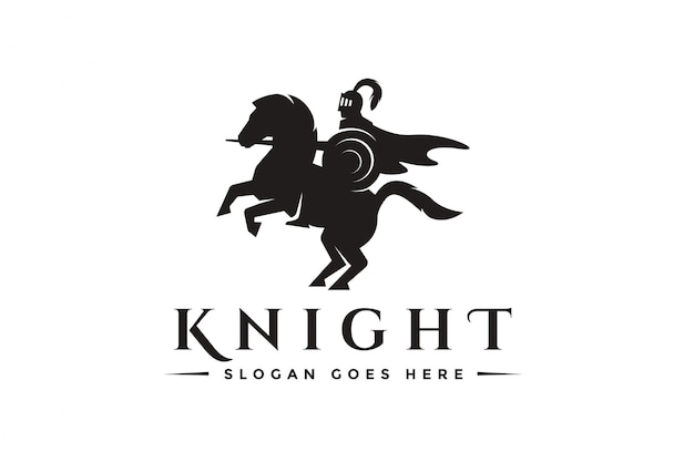 Knight warrior logo