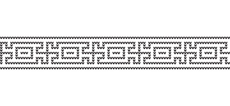 Vector knitted greek seamless pattern background red and white colors vector illustration