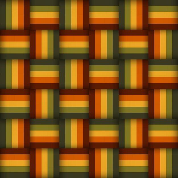 Vector knitted pattern