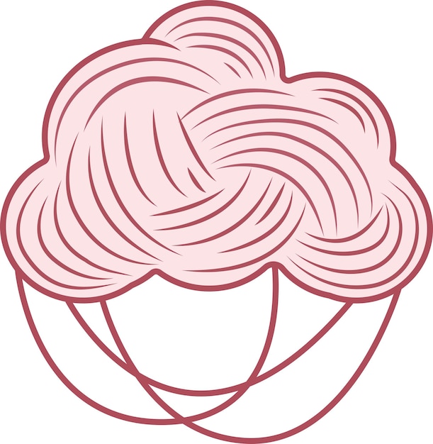 knitted pink cloud logo for needlework master