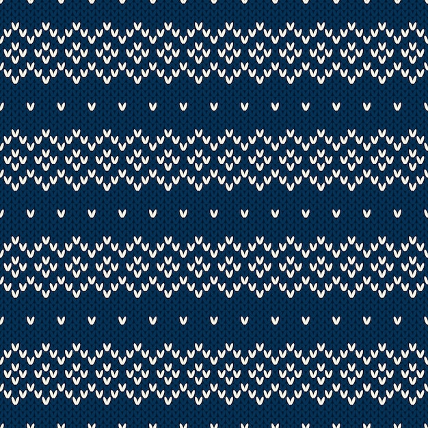 knitted sweater design. seamless pattern