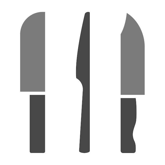 Vector knives icon