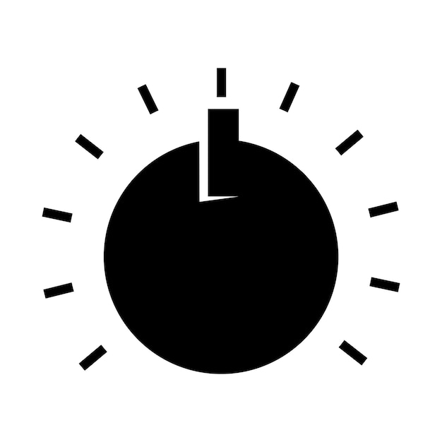 Knob icon stock illustration design
