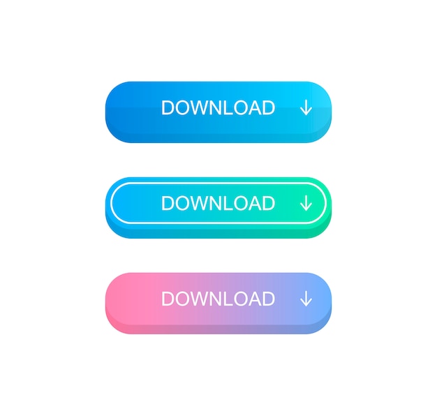 Knopenset downloaden. Verschillende verloopkleuren.