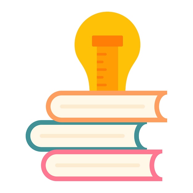 Knowledge Flat Illustration