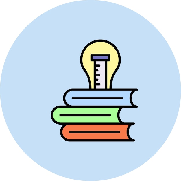 Knowledge icon vector image Can be used for Research and Science