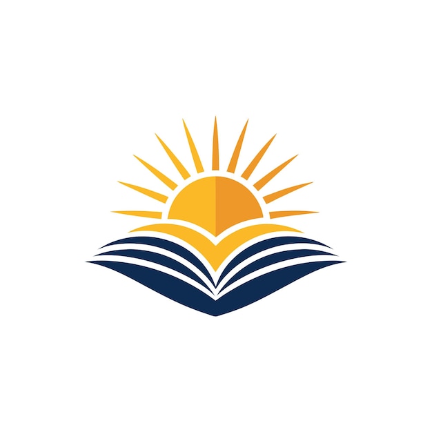 Knowledge and Learning Emblem Logo Design