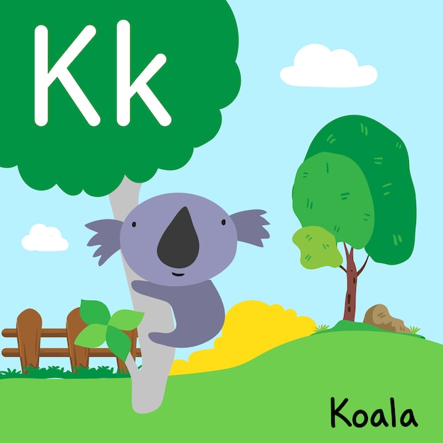 Vector koala drawing line vector design