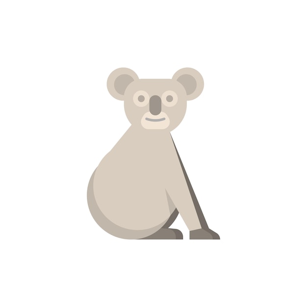 Koala. isolated illustration