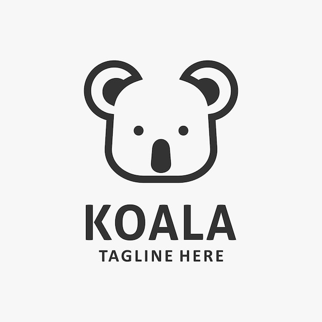 Koala logo ontwerp
