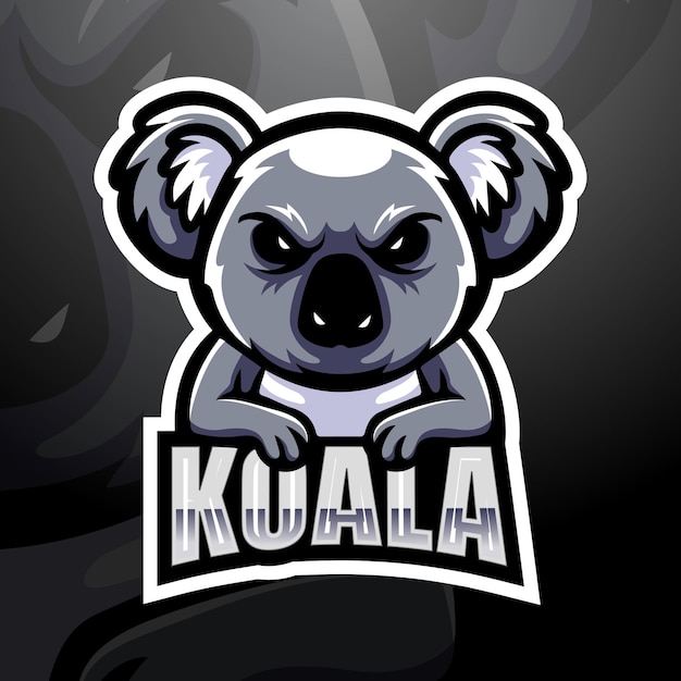 Koala mascotte illustratie