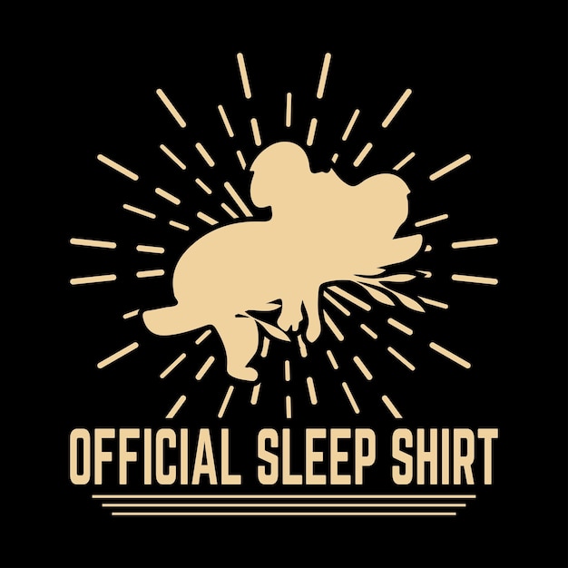 Vector koala t shirt design