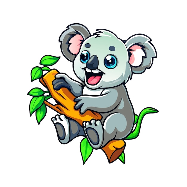 Vector koala vector character