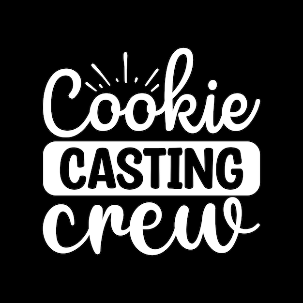 Vector koekjes casting crew