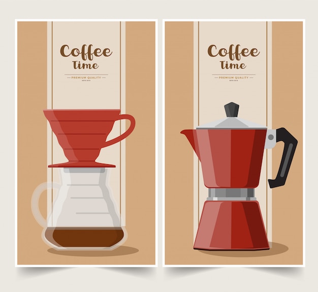 Koffie banner