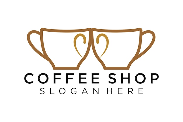 Koffie, Coffee Shop, Caffe Logo Design Inspiration Vector