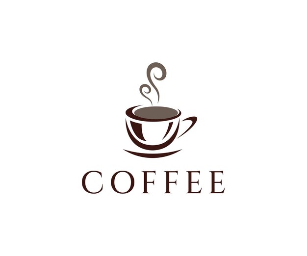 Koffie en thee Logo ontwerp